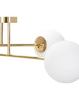 Lampa Sufitowa APP1248-4CP Złota