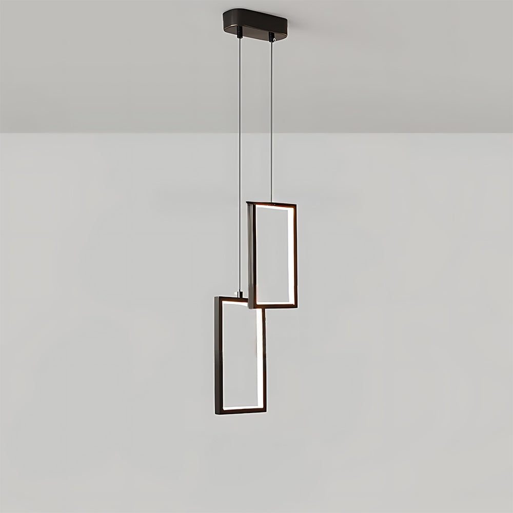 Lampa Sufitowa Wisząca Led Lhj085-2cp Czarna  4