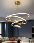 Lampa Wisząca Lhj010-cp4 Brush Gold  5