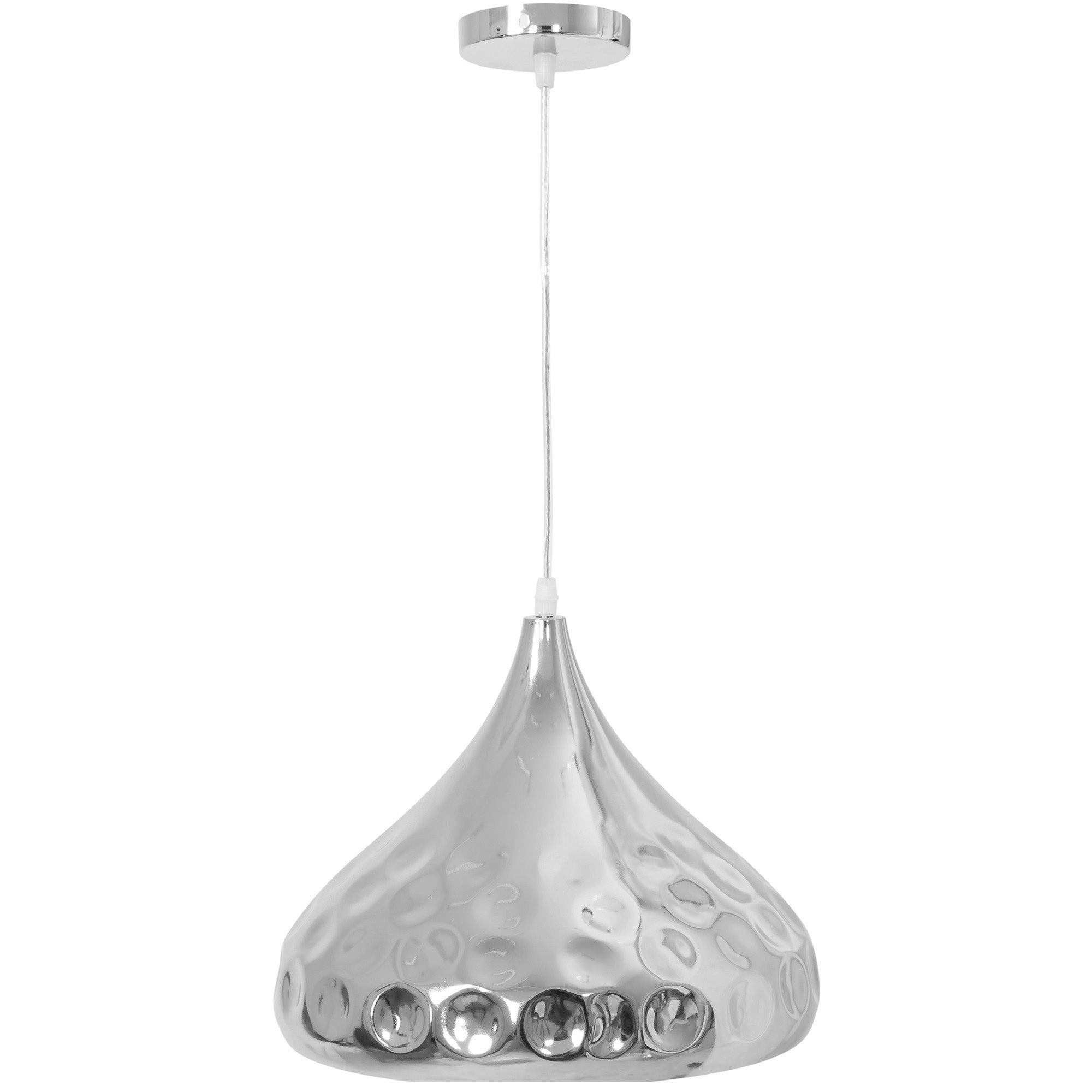 Lampa sufitowa lustrzana APP272-1CP SREBRNA  2