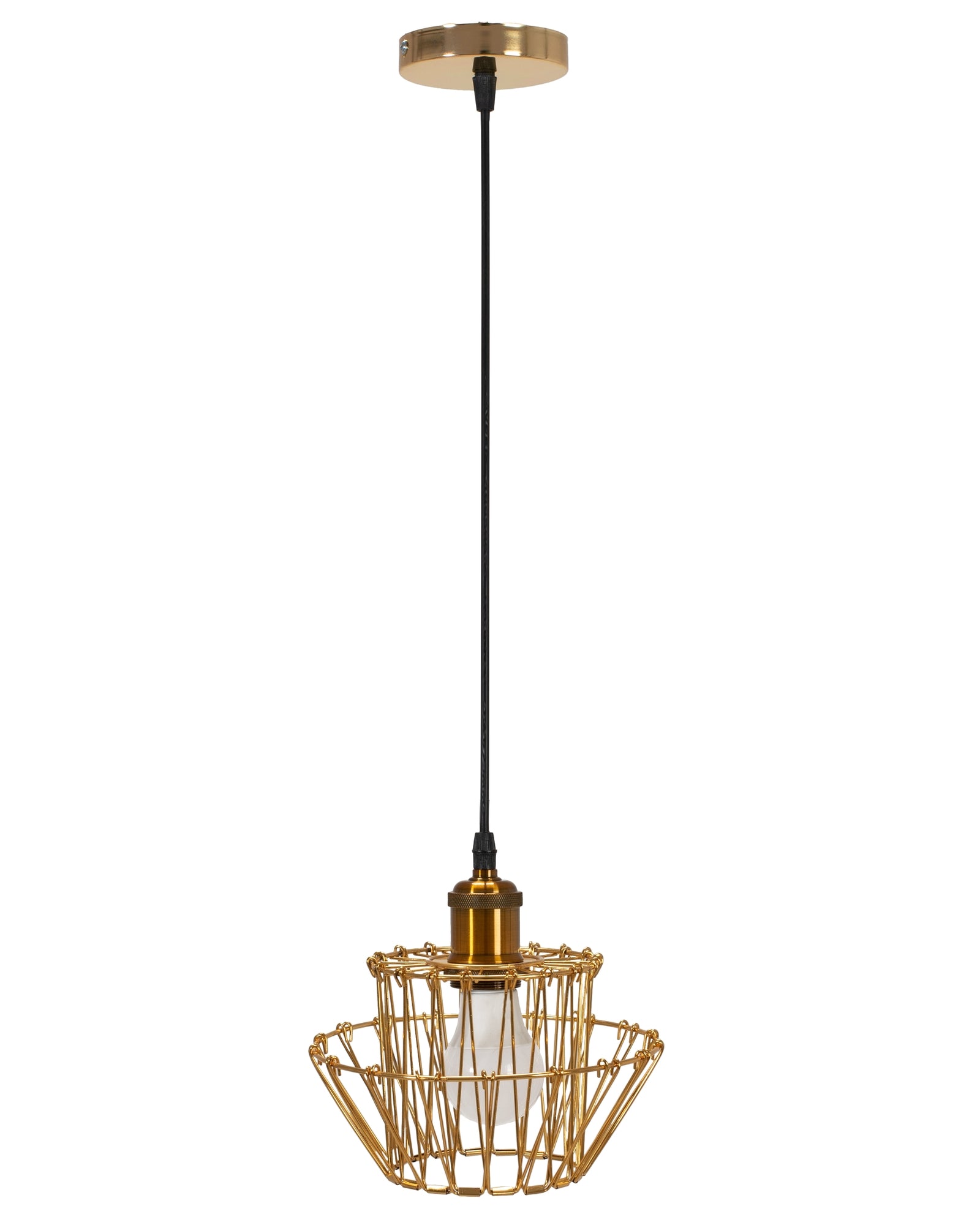 Lampa Sufitowa Wisząca APP942-1CP Set 36cm Złota  4