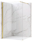 Kabina prysznicowa Walk-In Rea Flexi Transparent / Gold 90  1