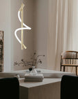 Lampa Wisząca Led G015-cp Złota  4