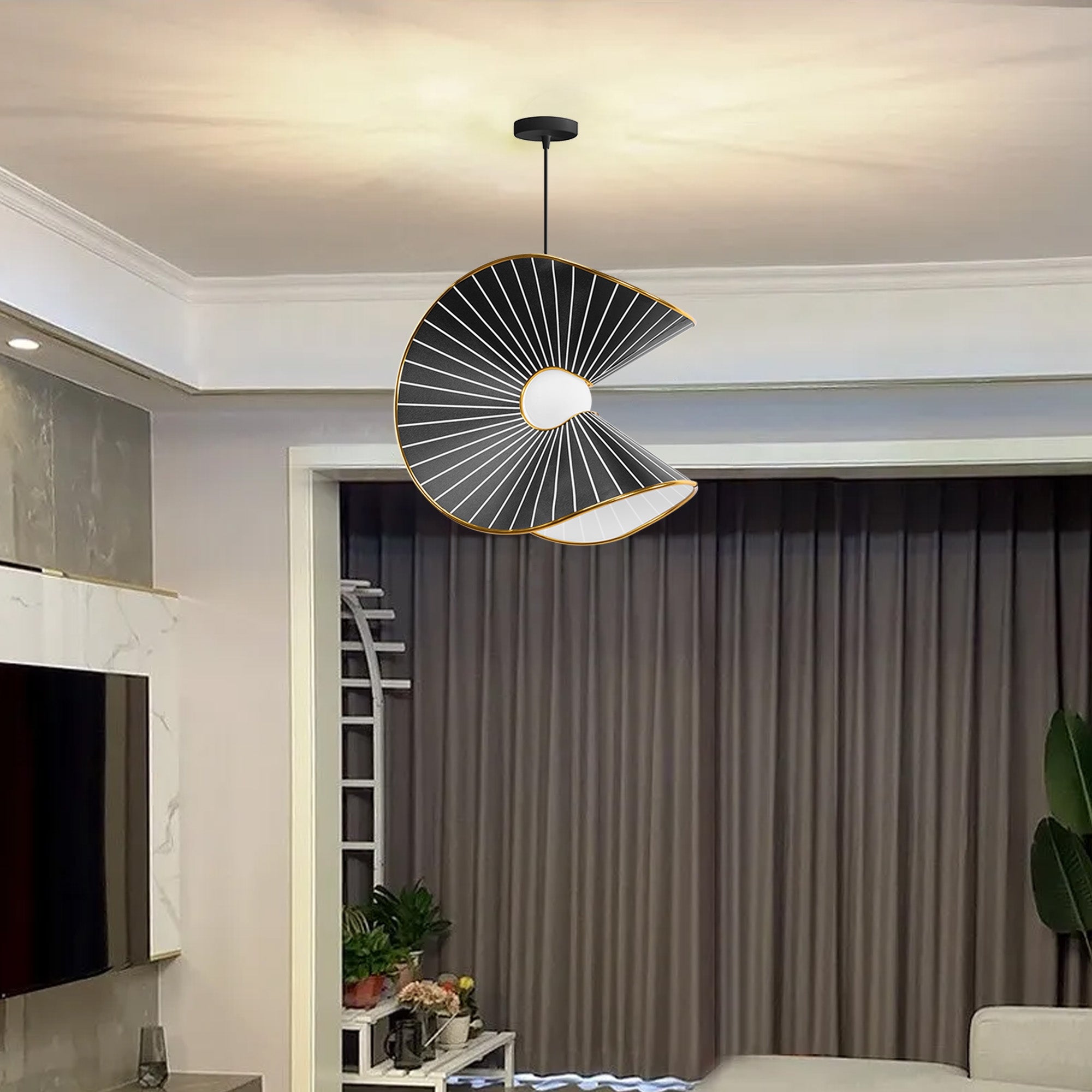 LAMPA SUFITOWA WISZĄCA APP1500-1CP  4