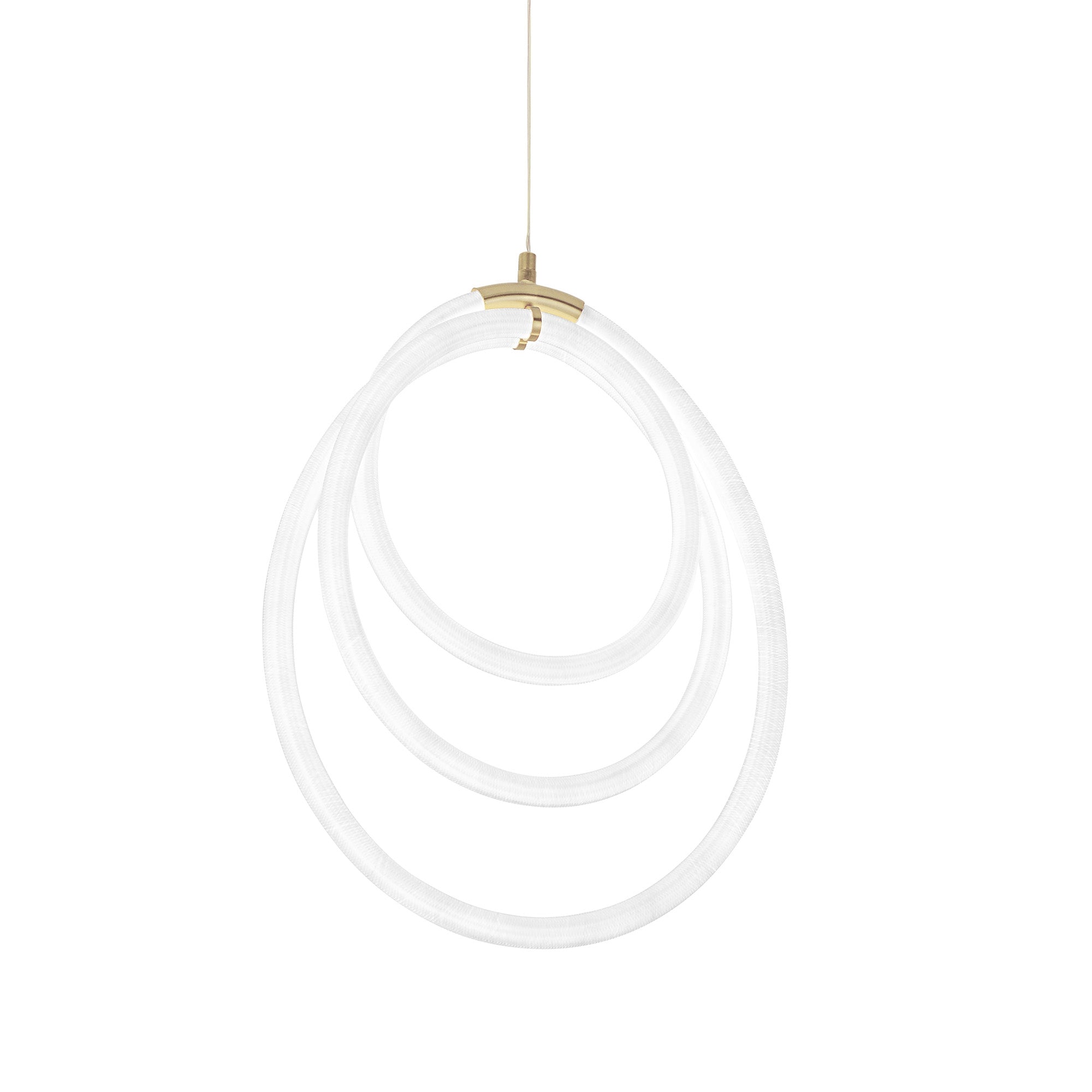 Lampa Wisząca Led G016-cp Złota  3