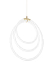 Lampa Wisząca Led G016-cp Złota  3