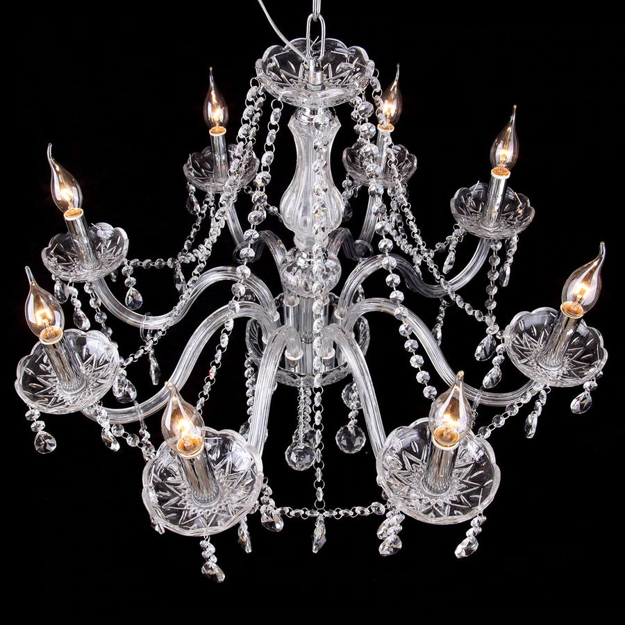 Lampa Kryształowa Żyrandol 300750
