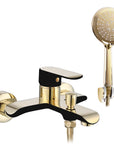 Bateria wannowa REA BLOOM czarno złota Black Gold