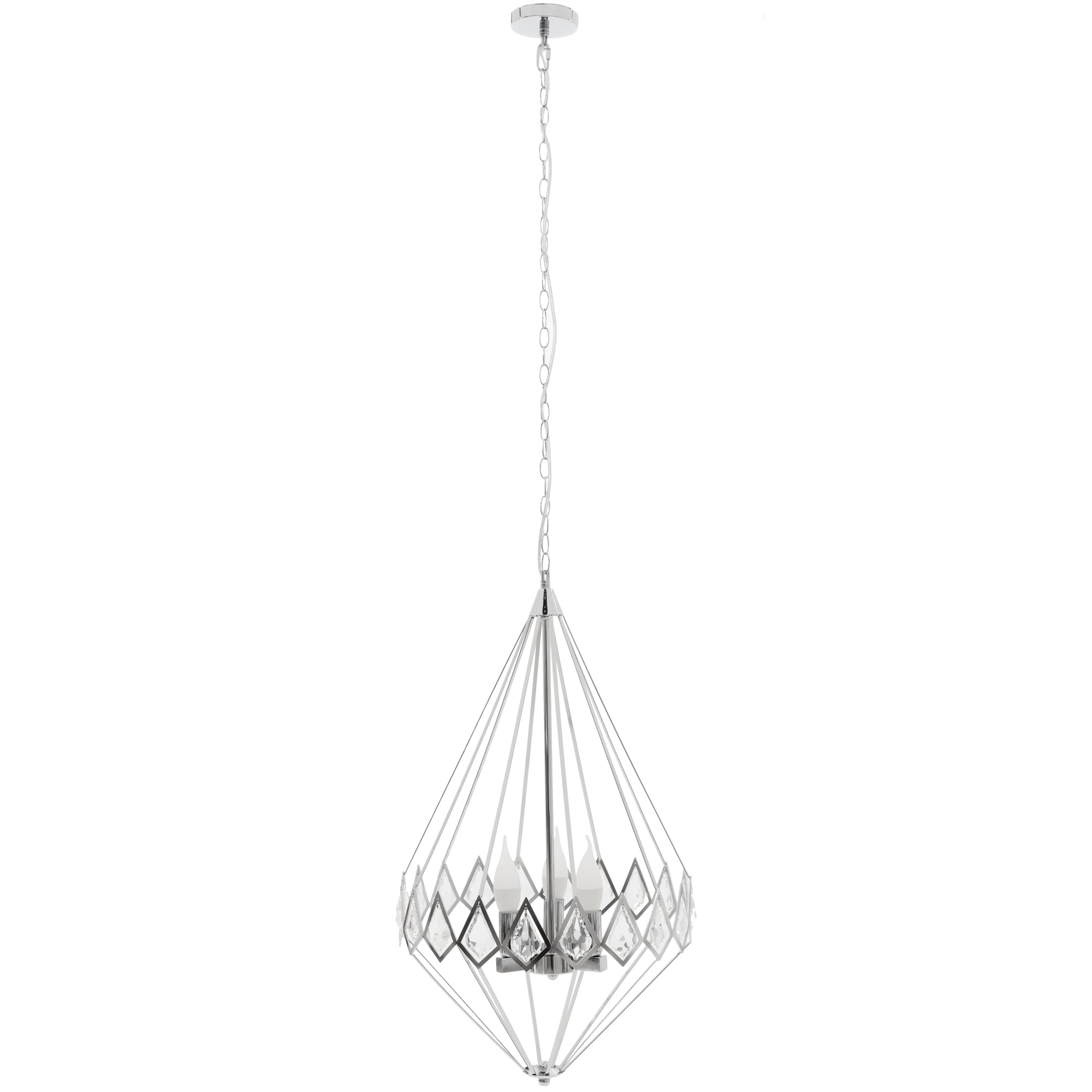 LAMPA WISZĄCA KRYSZTAŁOWA DIAMENT APP767-3CP  8