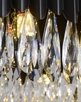 Lampa sufitowa wisząca APP1657-8CP Czarna  4
