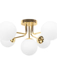 Lampa Sufitowa Złota APP1575-5C  2