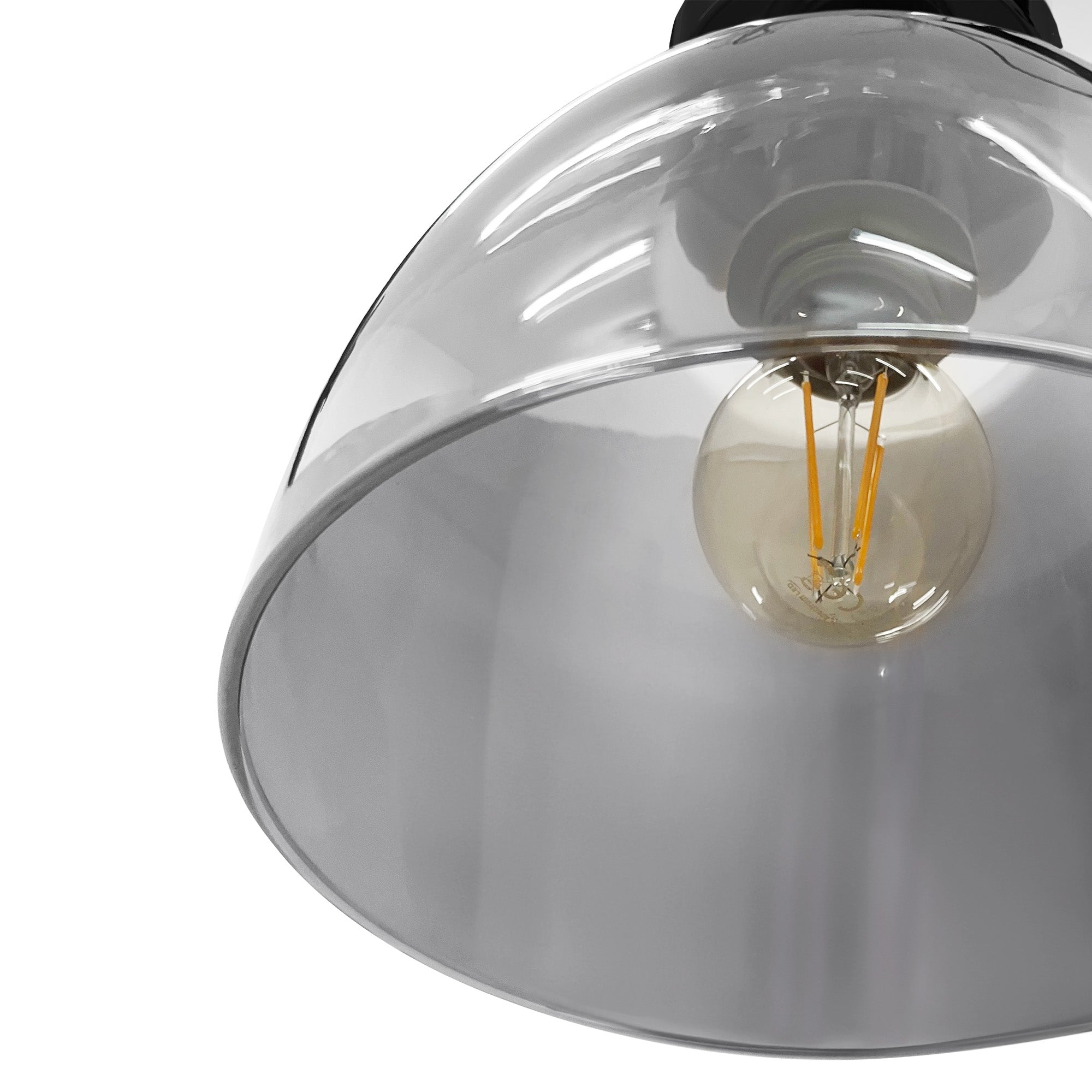 Lampa sufitowa lustrzana  APP1303-1C Czarna  9