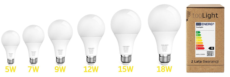 Żarówka LED Ciepła E-27 7W RSL021