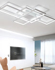 Lampa sufitowa nowoczesna LED + PILOT APP660 Biała