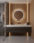 Lustro ścienne LED 70cm Modern  4
