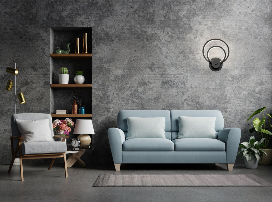 Lampa APP1042-W Black MATTE