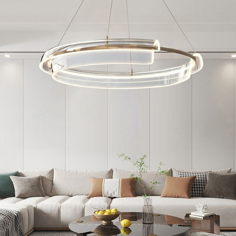 Lampa Sufitowa Wisząca Led App1672-cp Gold  3