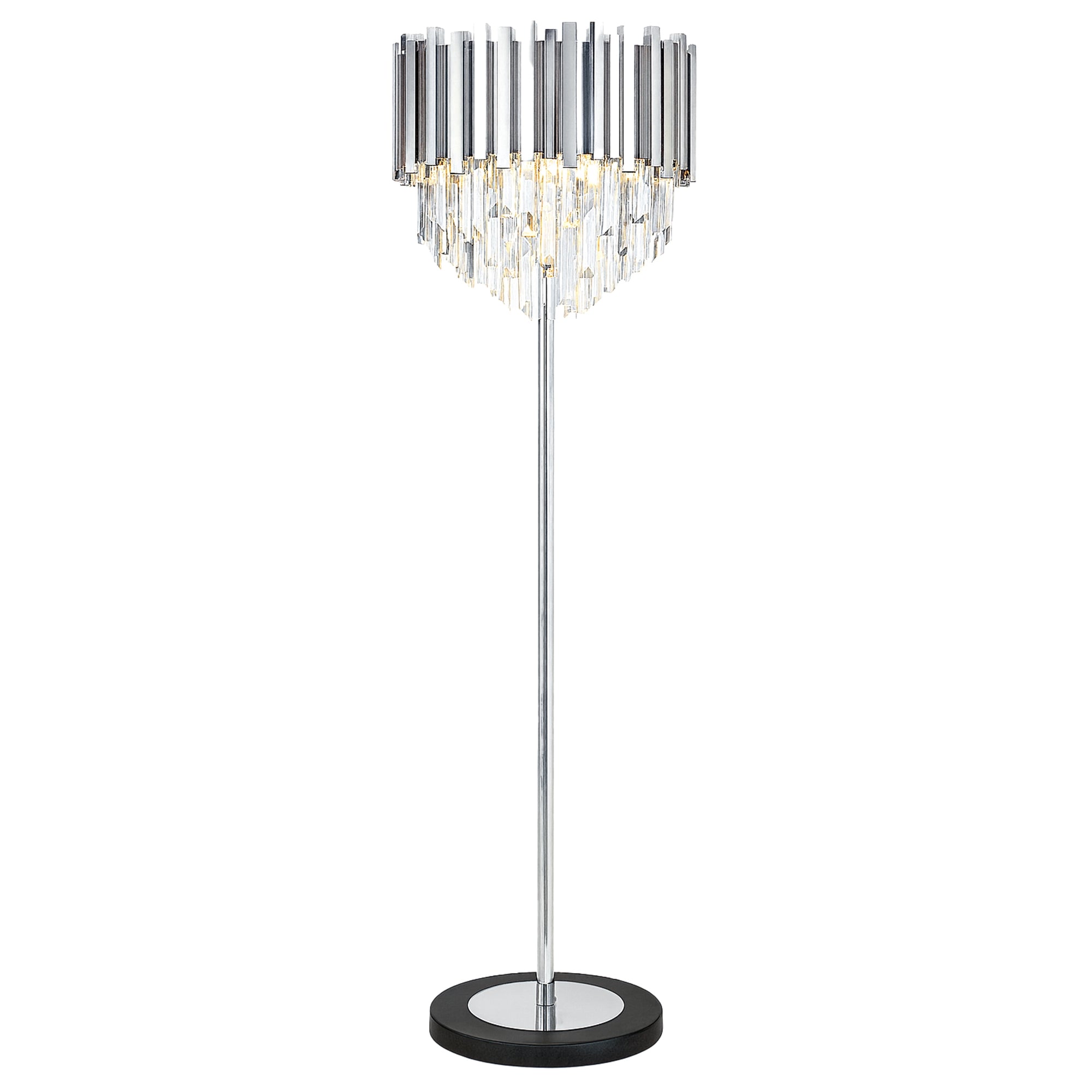 Lampa Stojąca Podłogowa APP1716-3F Chrom  1