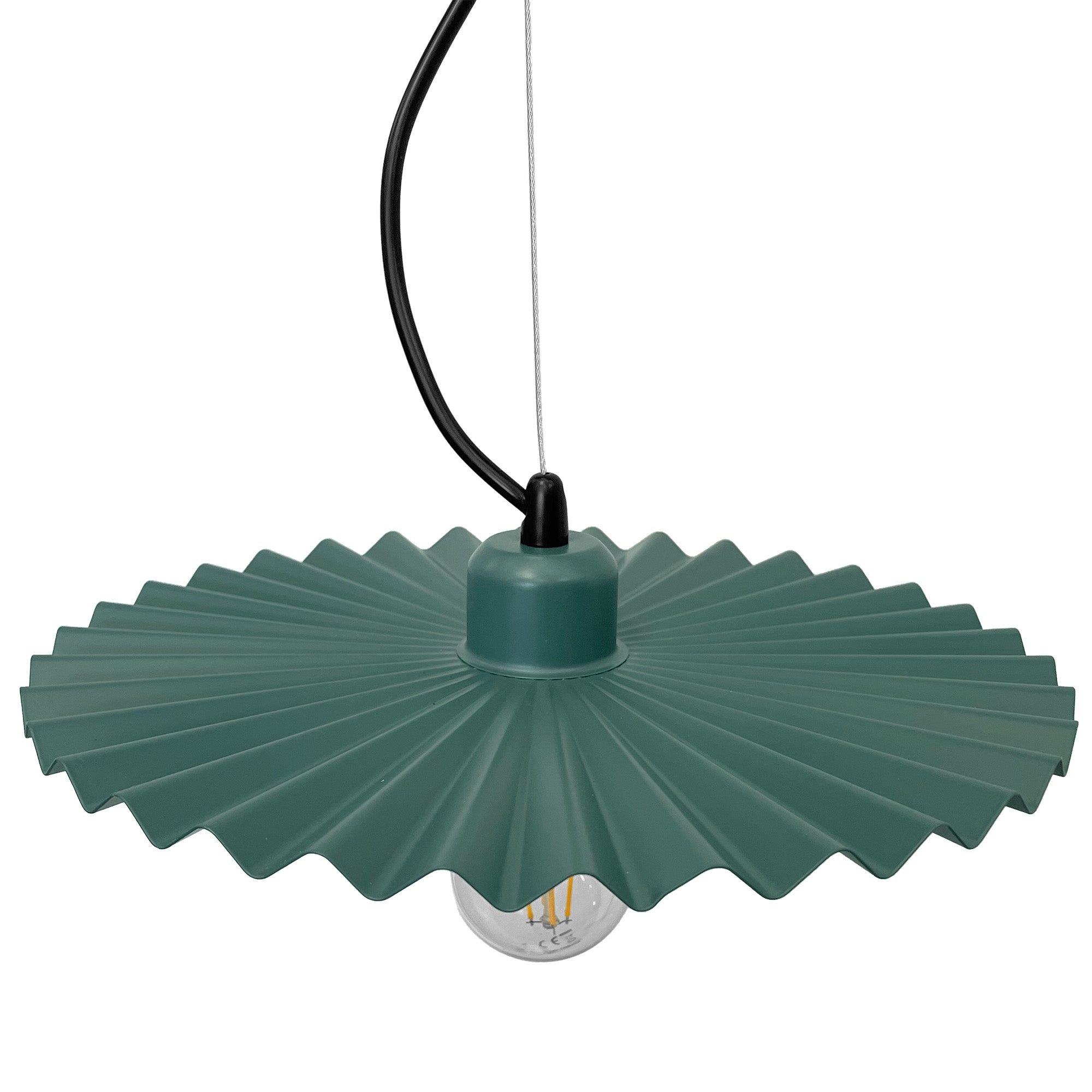 LAMPA SUFITOWA WISZĄCA APP1455-1CP Zielony  3