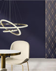 Lampa Wisząca Led G036-cp Złota  4