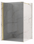 Kabina prysznicowa Walk-In Rea Flexi Grey / Gold 80  1