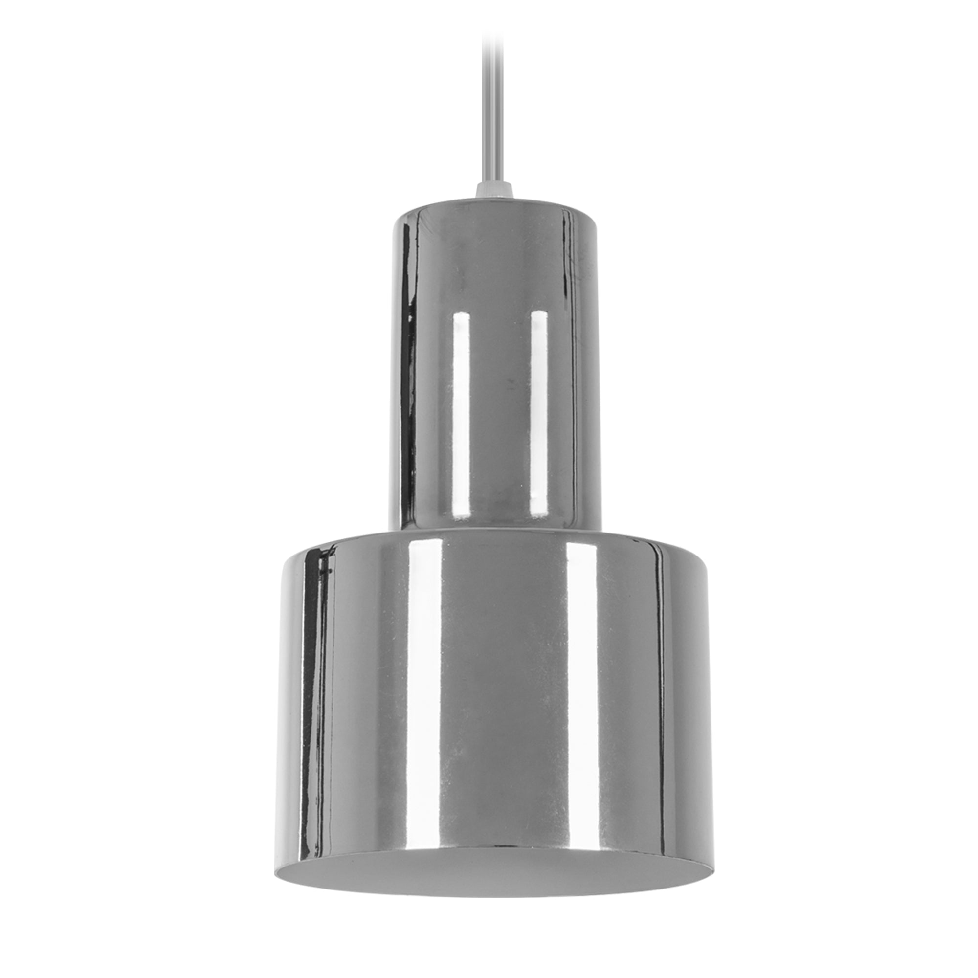Lampa Wisząca  APP285-1 Srebrna  3