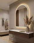 LUSTRO ŚCIENNE LED 60x100cm DART GOLD  10