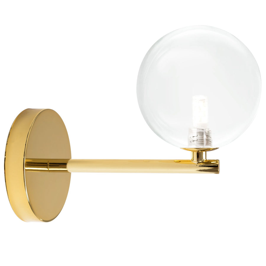 LAMPA ŚCIENNA KINKIET APP1161-1W  Złota