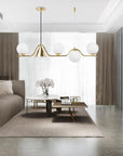 Lampa Sufitowa Wisząca Gold APP1662-5CP  6