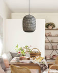 LAMPA SUFITOWA WISZĄCA BOHO BAMBOO APP1542-1CP