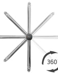 Bateria Umywalkowa REA LUGANO SLIM Chrom Wysoka