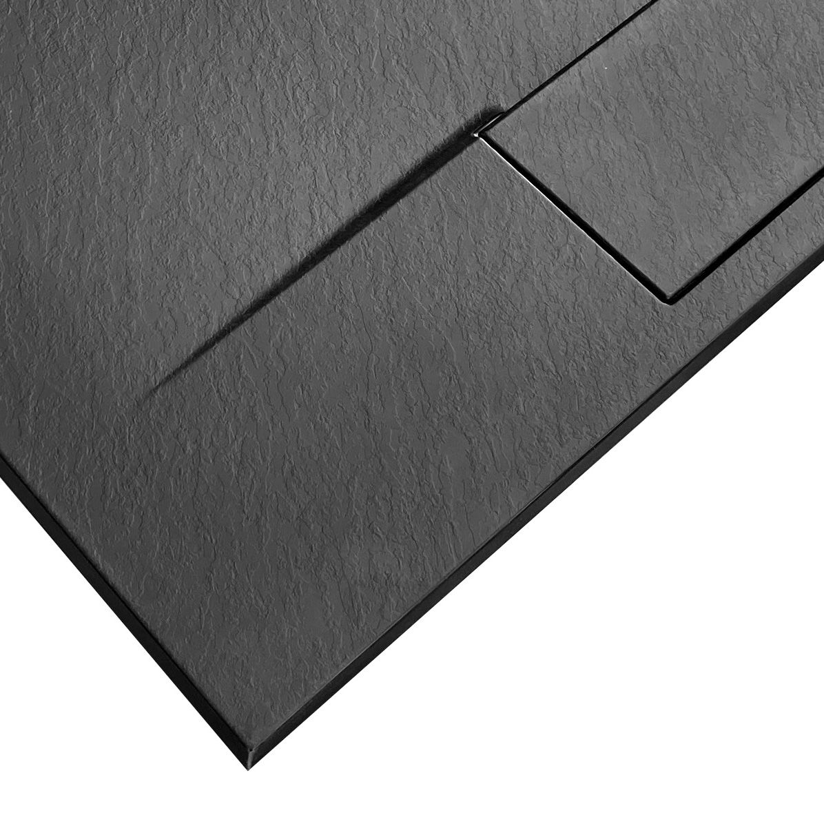 Brodzik prysznicowy Bazalt Long Black 80x120