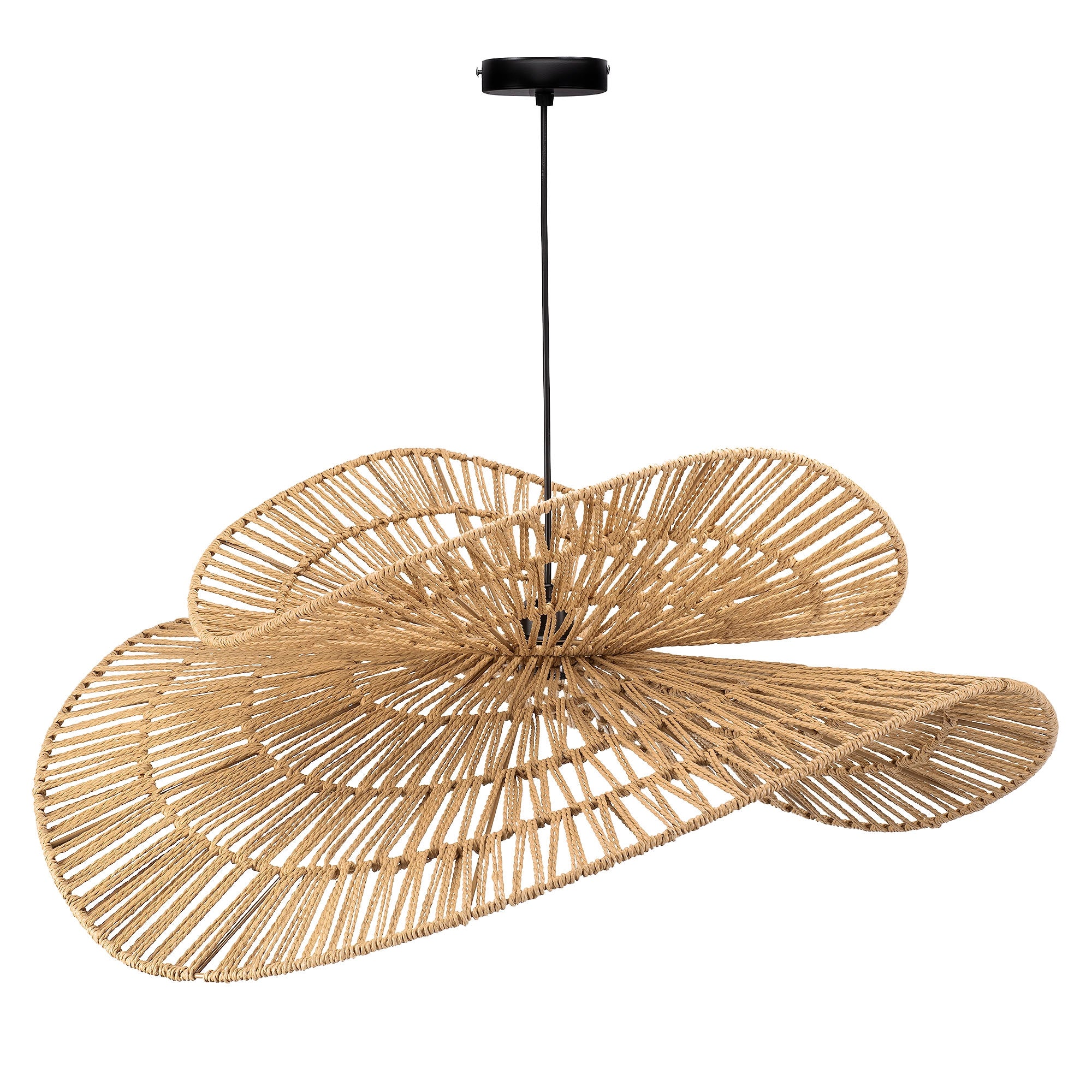 Lampa sufitowa wisząca boho APP1738-1CP 80CM  1