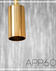LAMPA SUFITOWA WISZĄCA APP609-1C Czarna