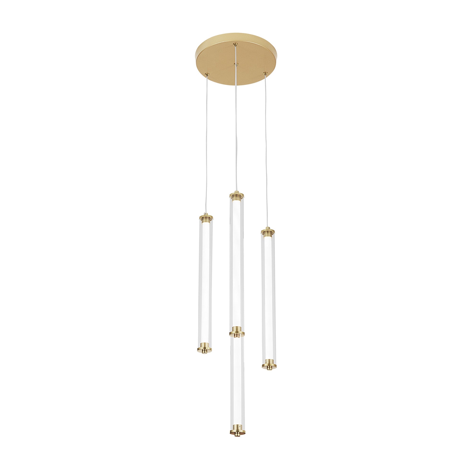 Lampa Wisząca Led G024-4cpr Złota  3