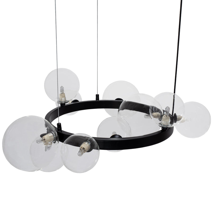 Lampa Wisząca APP1159-10CP Czarna