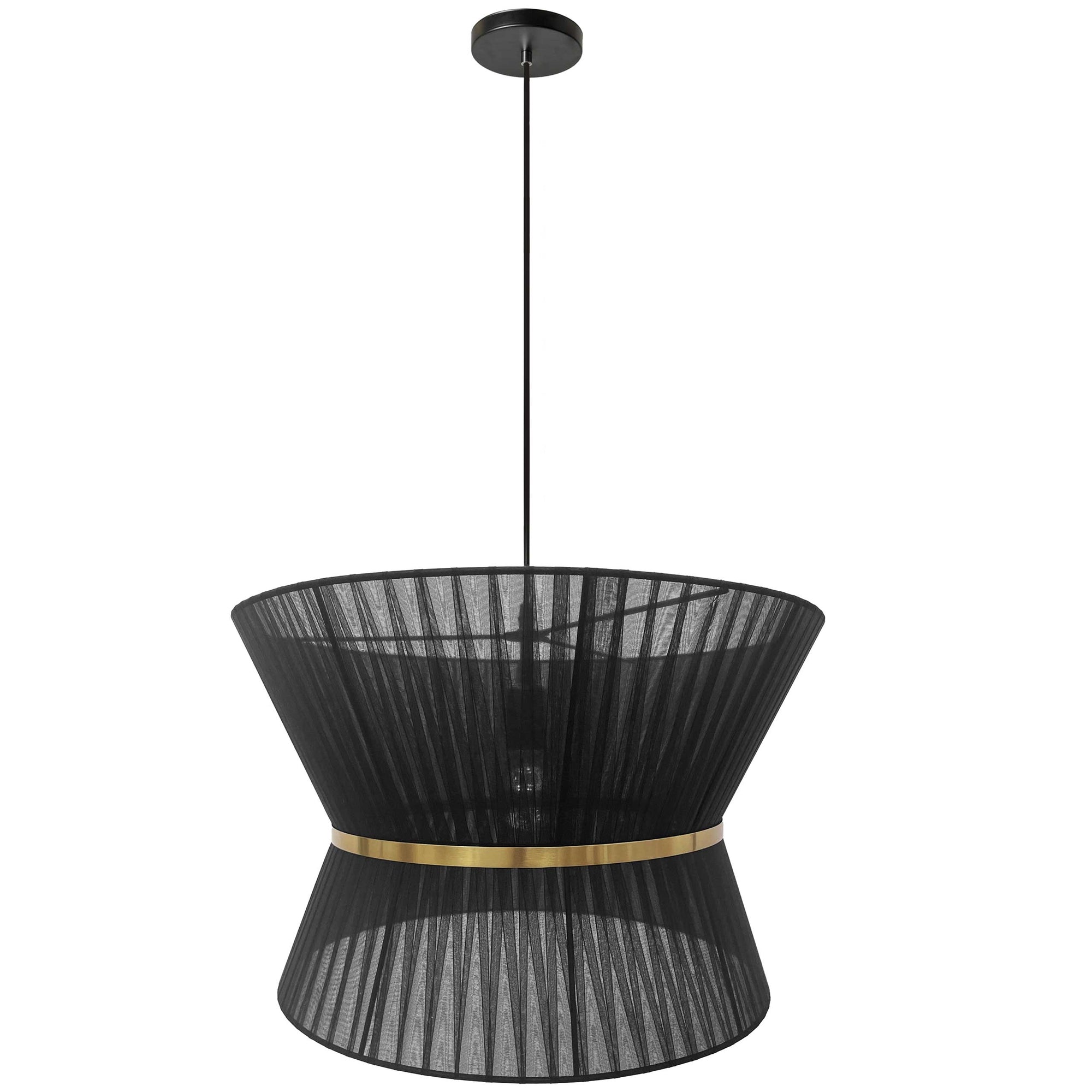 LAMPA SUFITOWA WISZĄCA APP1503-1CP BLACK  5