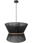 LAMPA SUFITOWA WISZĄCA APP1503-1CP BLACK  5