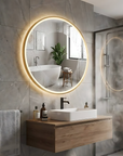 LUSTRO ŚCIENNE LED 60cm MMJ Złote  6