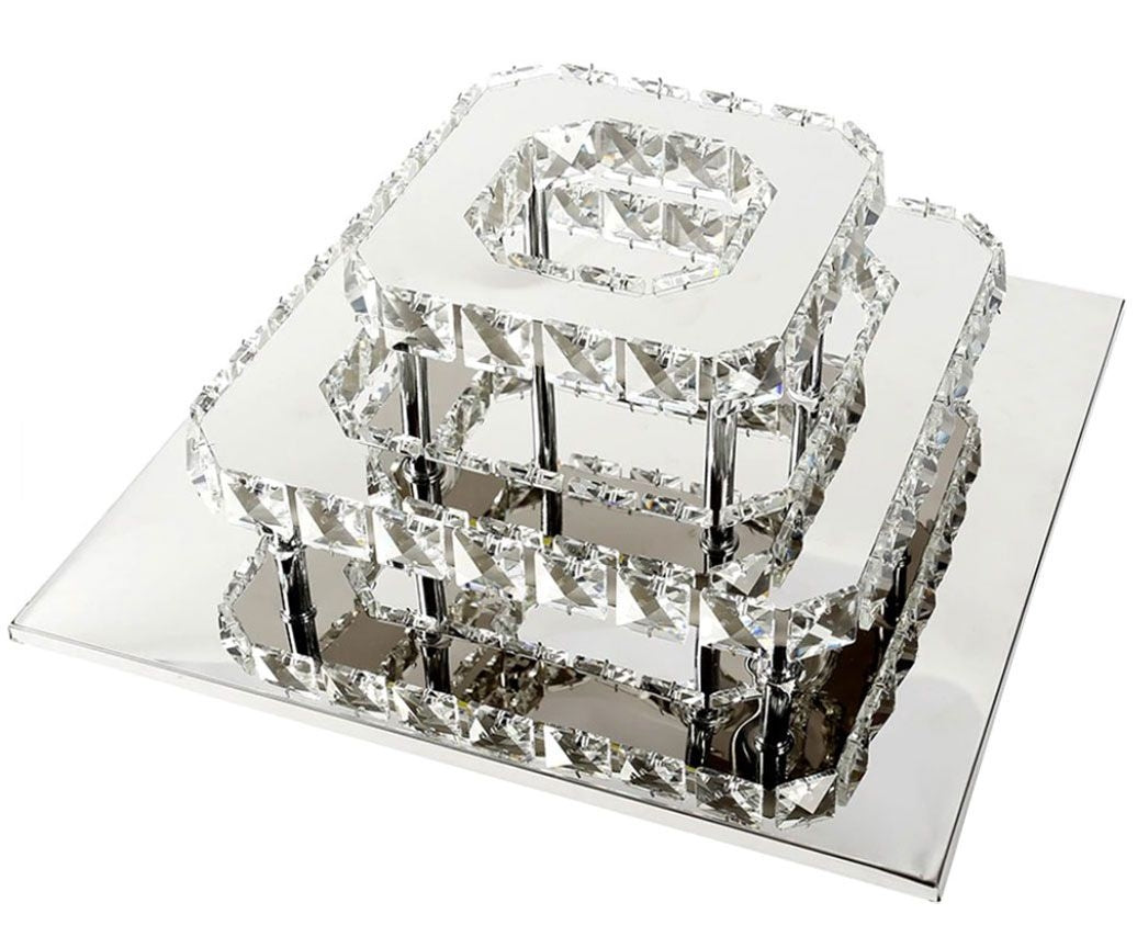 Lampa Sufitowa Kryształowa Plafon LED 24W APP410-C Neutralna  6