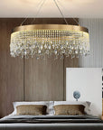 Lampa Sufitowa Wisząca Led APP1731-1CP Złota 60cm  12