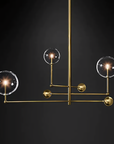 Lampa Wisząca Szklane Kule 3 szt APP918-3CP Złota  7