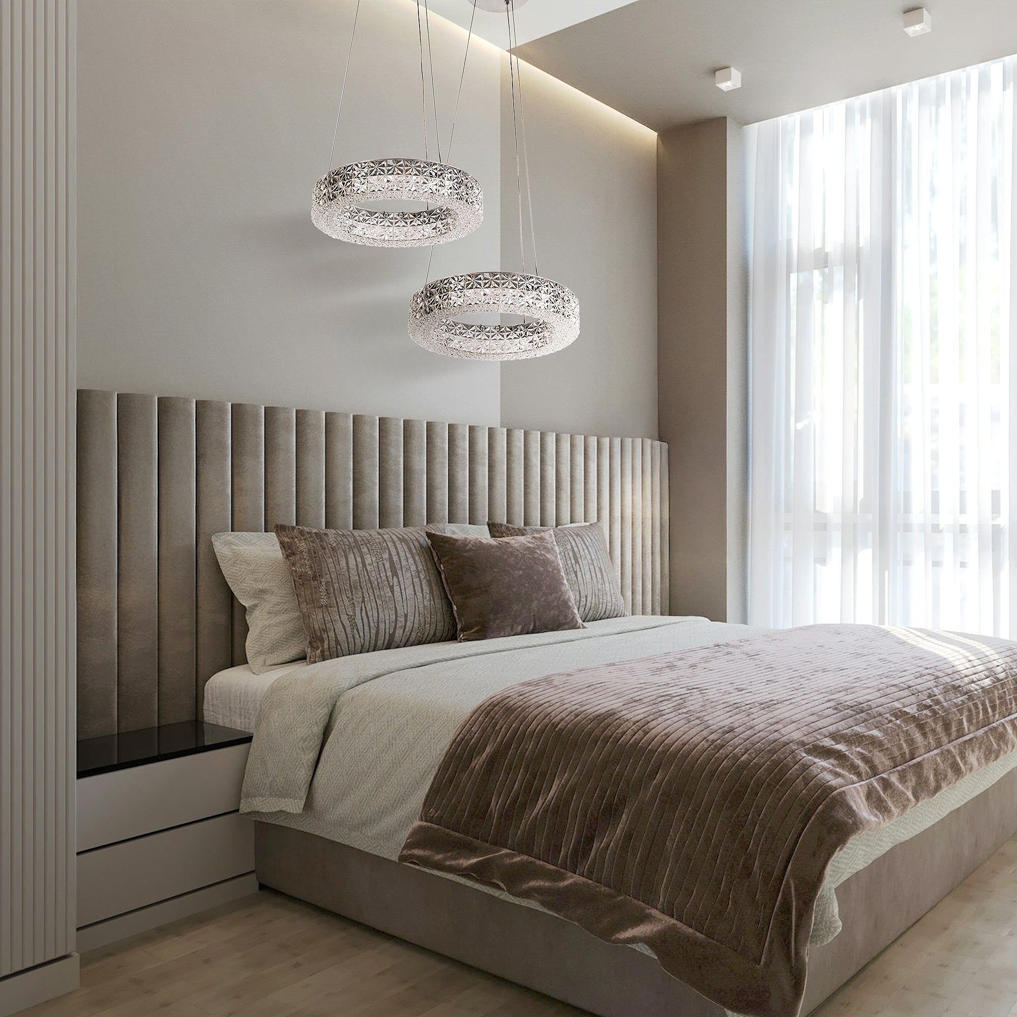 Lampa Wisząca Led Ms003-cp Chrom  5