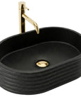 Umywalka nablatowa Rea Nicoletta Black  2