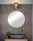 Lampa sufitowa lustrzana  APP1302-1C Złota  9