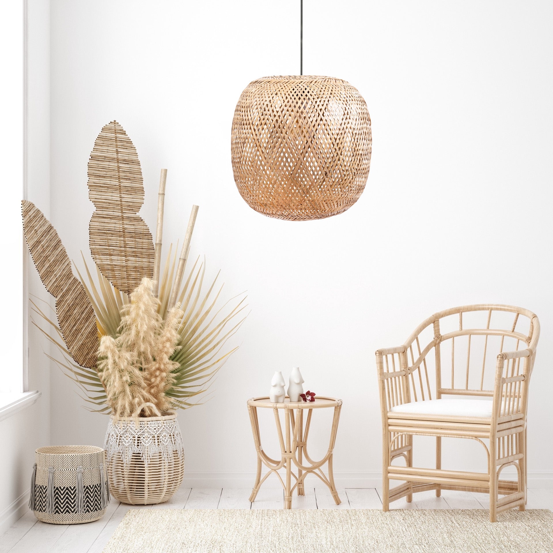 LAMPA SUFITOWA WISZĄCA BOHO NATURAL APP1326-1CP  8