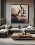 LAMPA SUFITOWA WISZĄCA APP221-7CP  9