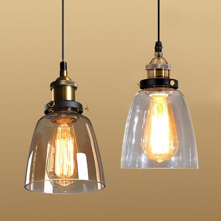 Lampa sufitowa wisząca szklana Verto D