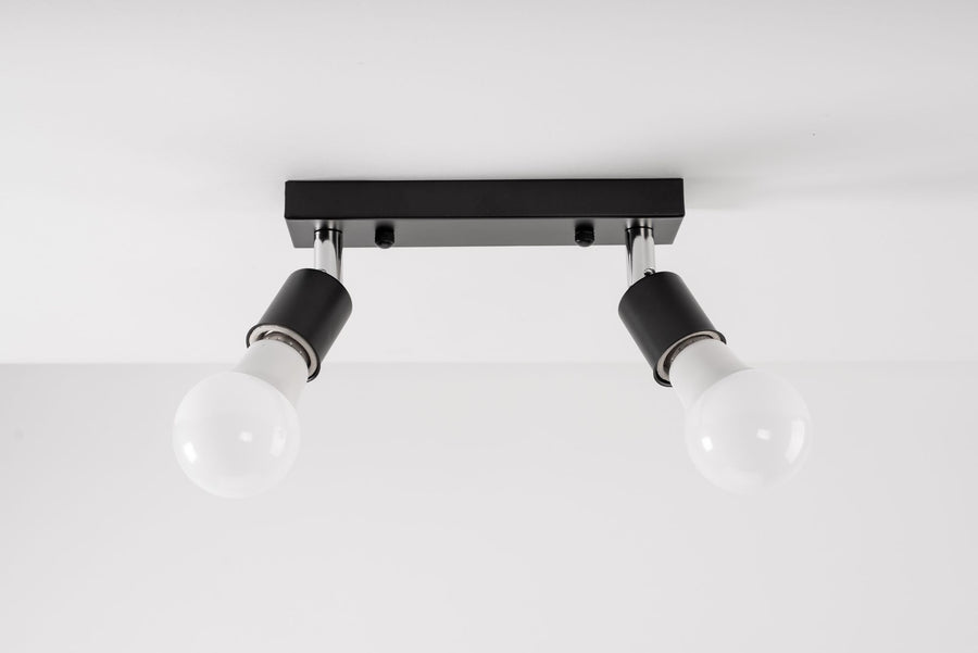 Lampa Sufitowa Reflektor Plafon APP696-2C Czarna