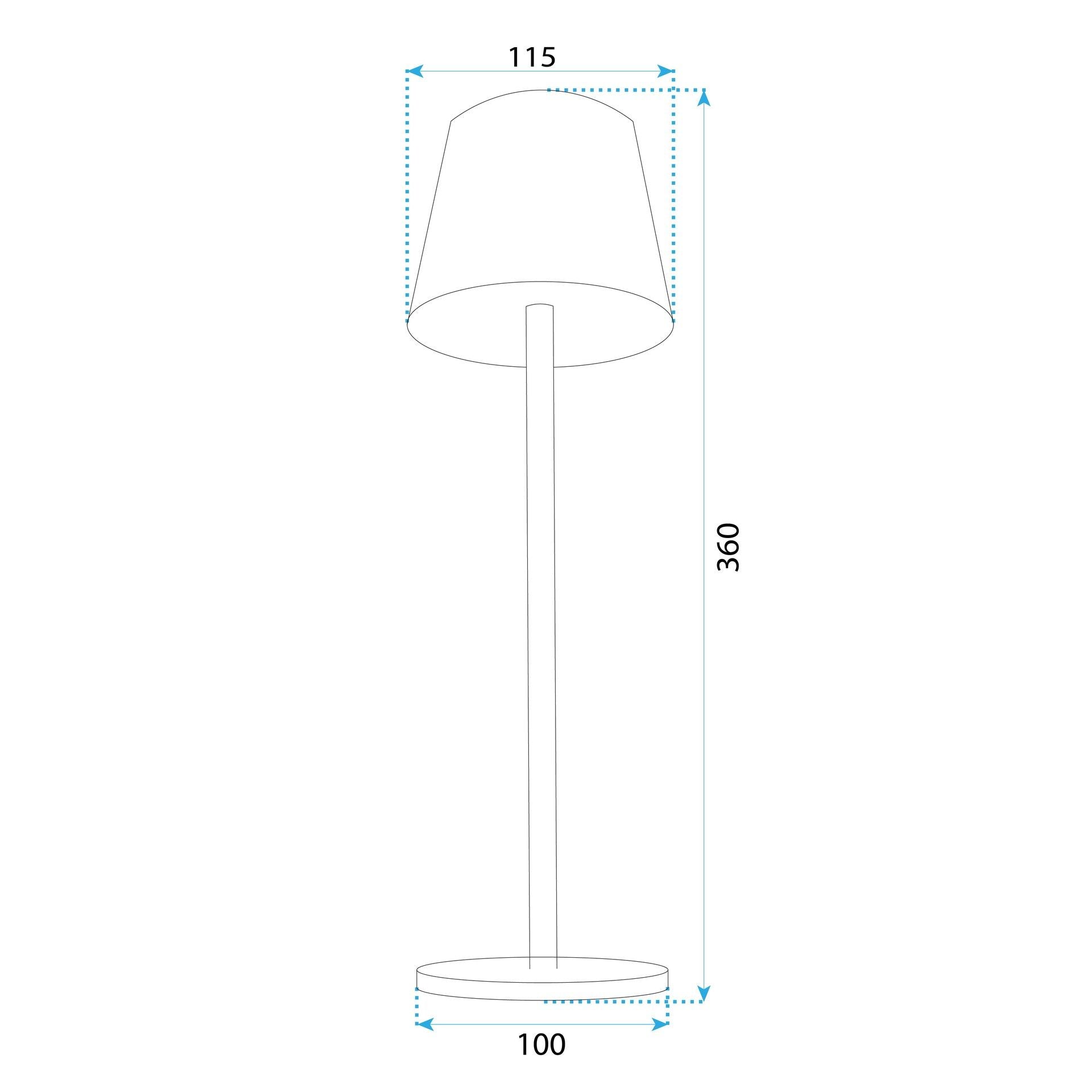 Lampka nocna APP1367-T OLD GOLD